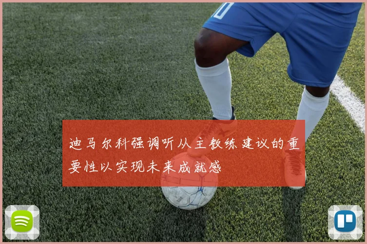 迪马尔科强调听从主教练建议的重要性以实现未来成就感